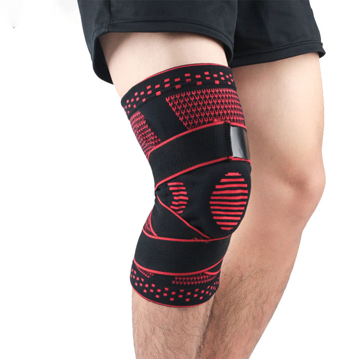 Sports knee pads knitted for warmth and cold protection men's and women's outdoor knee protection patella protection equipment Mass Wholesale Custom Solutions
