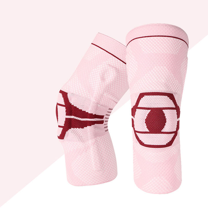 Sports knee pads outdoor silicone anti-collision anti slip spring support protective cover knee pads Global Manufacturing