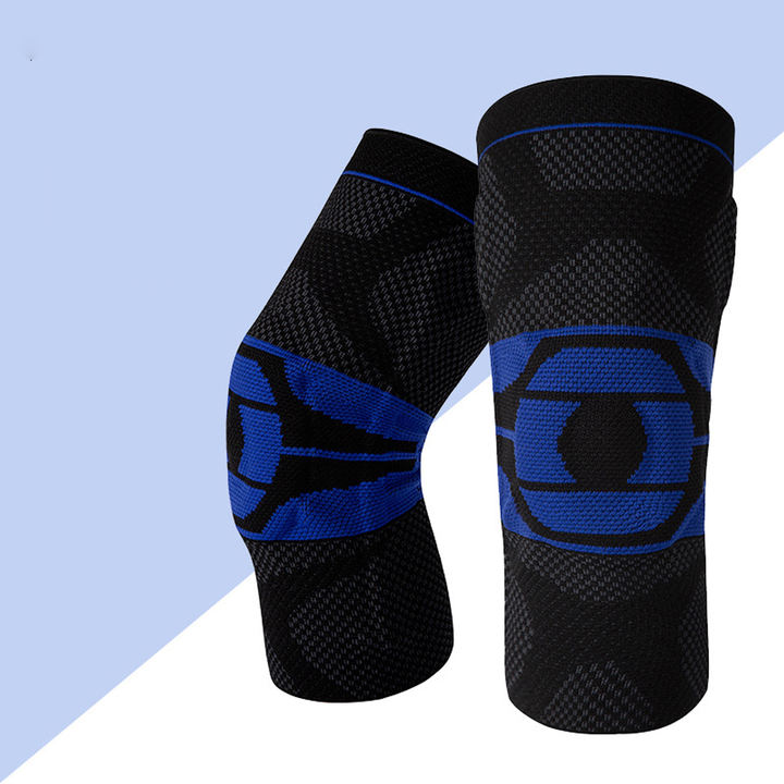 Sports knee pads outdoor silicone anti-collision anti slip spring support protective cover knee pads Global Manufacturing