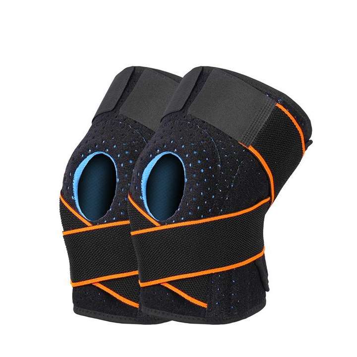 Sports knee pads pressure straps silicone knee pads running basketball cycling badminton protective brace Wholesale Bulk Supply Distributor