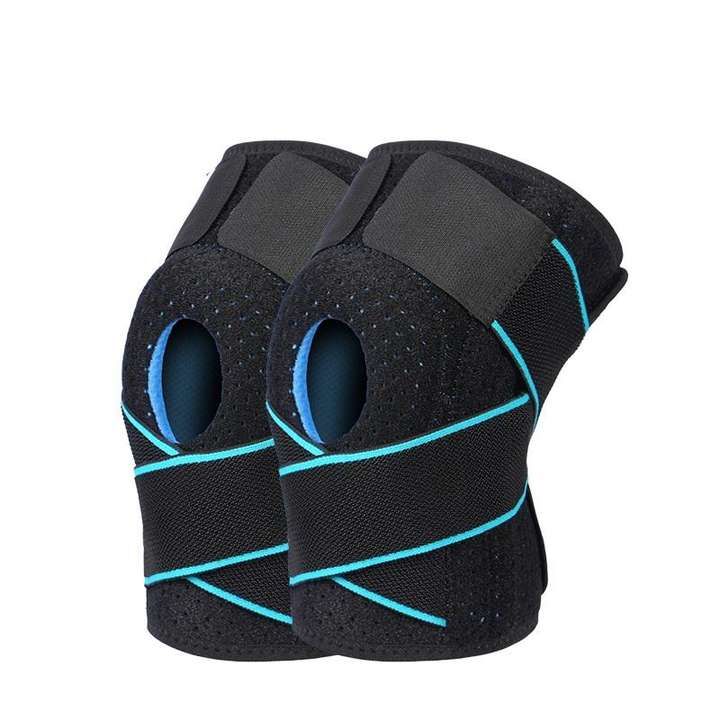 Sports knee pads pressure straps silicone knee pads running basketball cycling badminton protective brace Wholesale Bulk Supply Distributor