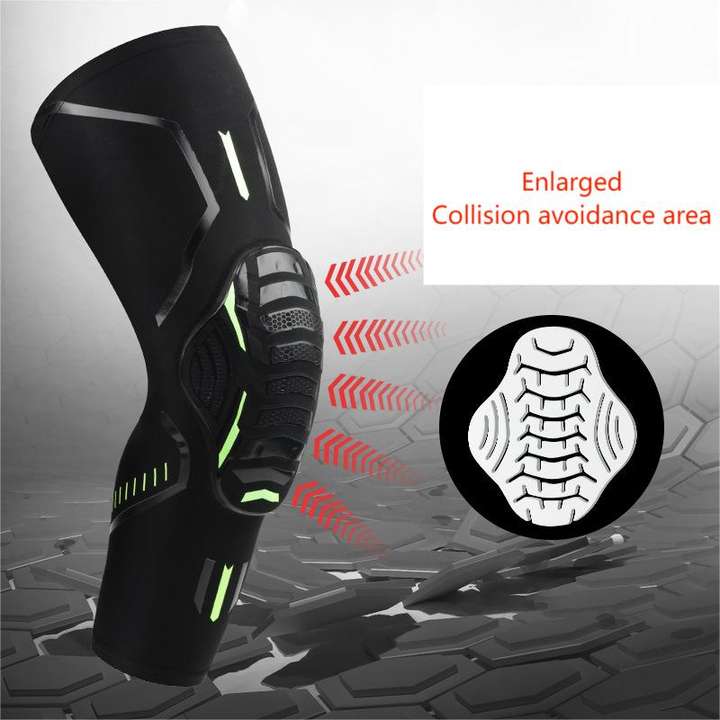 Sports knee protectors honeycomb anti-collision patella warm leg protectors basketball football cycling dance protectors Chinese Wholesale Supplier