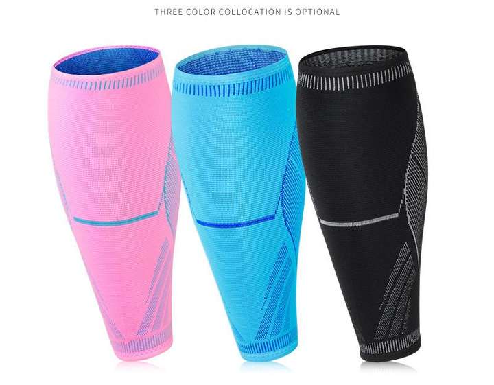 Sports knitted compression calf sets men's and women's outdoor basketball football mountaineering running leg guards Customized Manufacturing Solutions