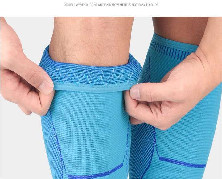 Sports knitted compression calf sets men's and women's outdoor basketball football mountaineering running leg guards Customized Manufacturing Solutions