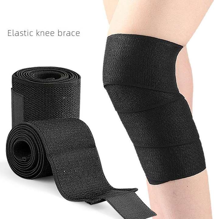 Sports leg guard compression Wrap brace Elastic leg compression strap