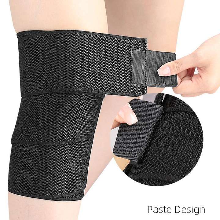 Sports leg guard compression Wrap brace Elastic leg compression strap