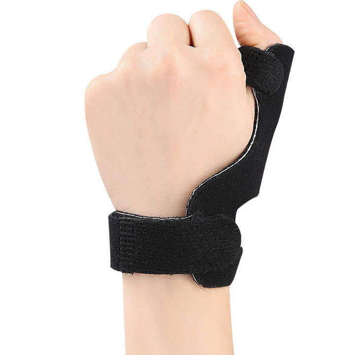 Sports office thumb cover Light thin thumb curved fit fixed pressure support Large-Scale Factory