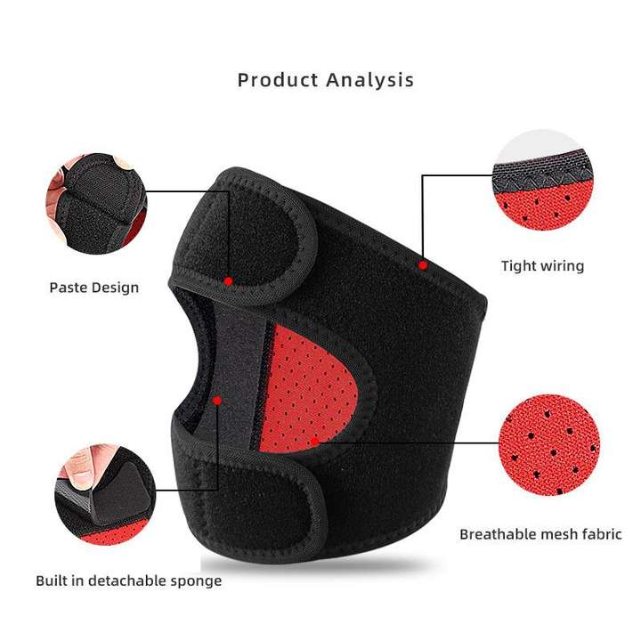 Sports pressure patellar belt outdoor mountaineering breathable adjustable basketball running cycling sports knee pads