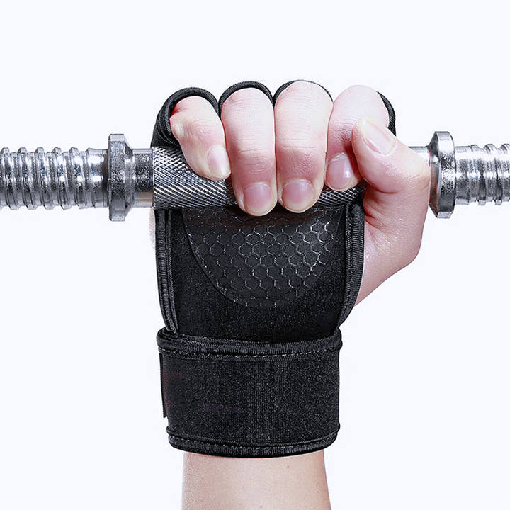 Sports protective gloves fitness protective gloves honeycomb silicone anti slip riding gloves Export Manufacturing Efficiency