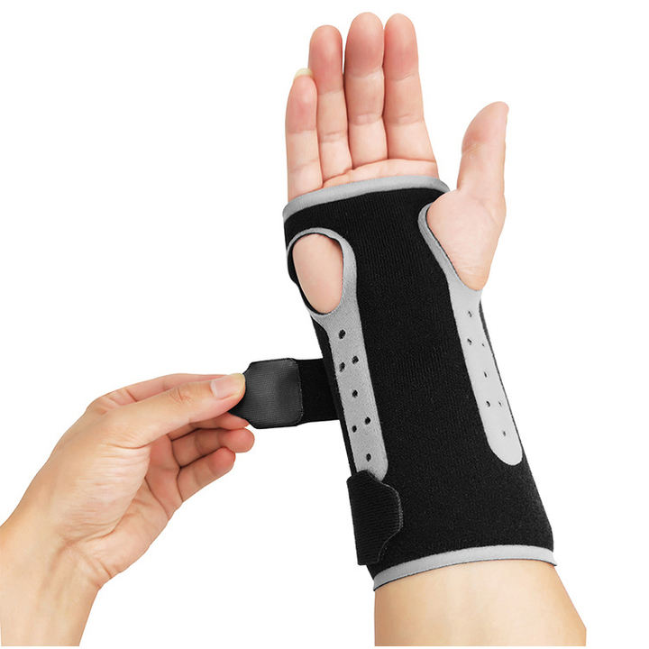 Sports wrist protection wrist fatigue protection breathable sponge compression wrist protection brace with steel plate Factory Wholesale Custom Solutions