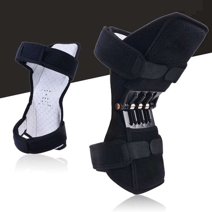 Spring Knee Pad Brace Rebound Booster, Knee Protection Booster Old Cold Leg Knee Band Deep Care Joint Support B2B Manufacturing Factory