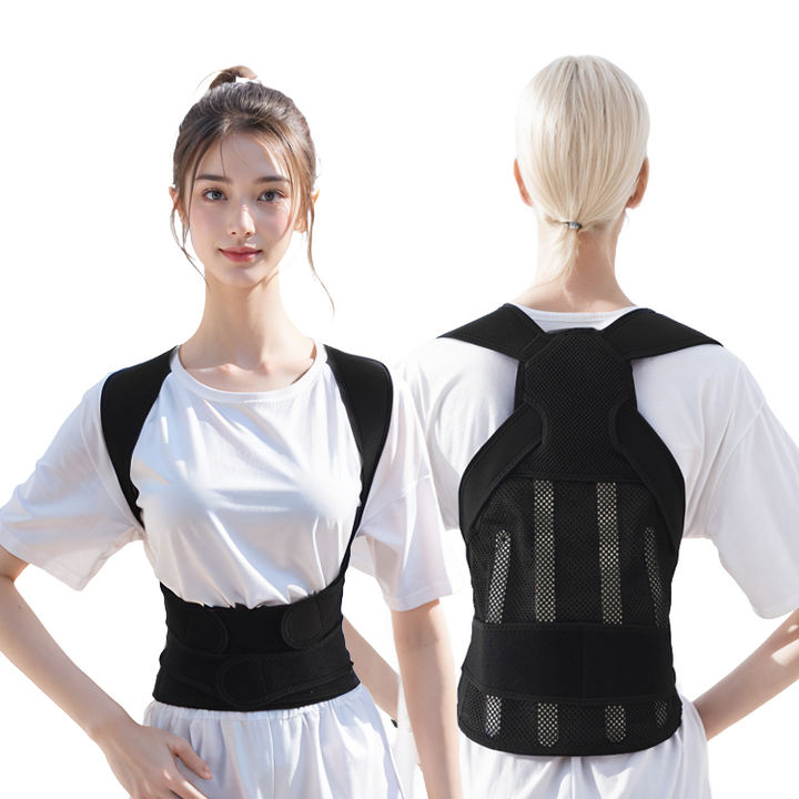 Steel plate support adjustable back shoulder posture corrector for man and woman Custom Manufacturing