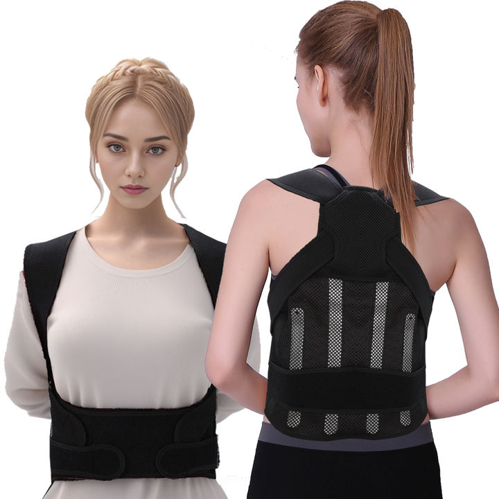 Steel plate support adjustable back shoulder posture corrector for man and woman Custom Manufacturing