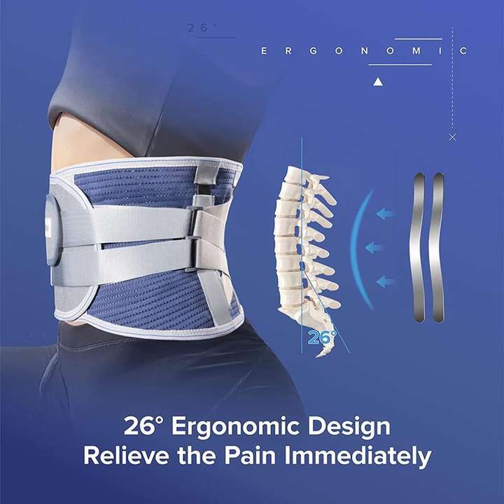 Strong Lower Back Brace Lumbar Back Belt with 3 Replaceable Lumbar Pads Waist Support Trainer Trimmer Pain Relief Weightlifting OEM Wholesale