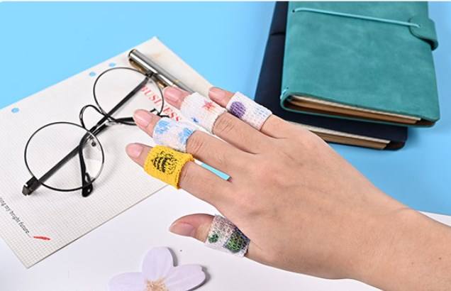 Student Writing Finger Bandage Artifact Cute Self-adhesive Wrapping Finger Joint Protective Sleeve Anti-wear Finger Callus Tape Manufacturing & Supply Trade