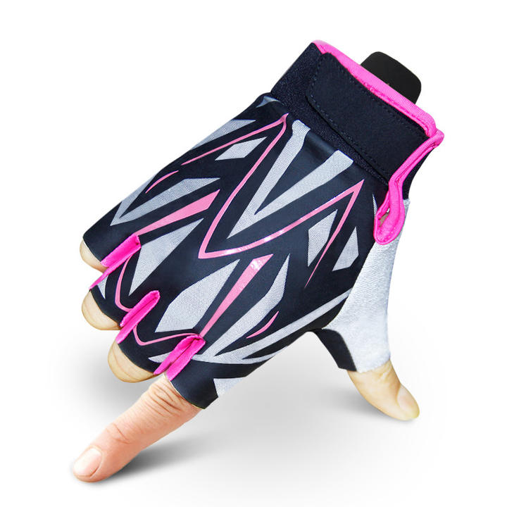 Summer half finger cycling gloves non-slip silicone breathable sweat fitness glove outdoor sports adult gloves Large Order Wholesale Outlet