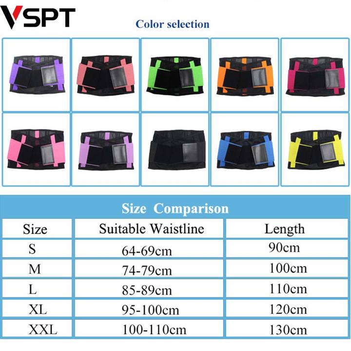 Summer lightweight breathable mesh supports multi-color waist support