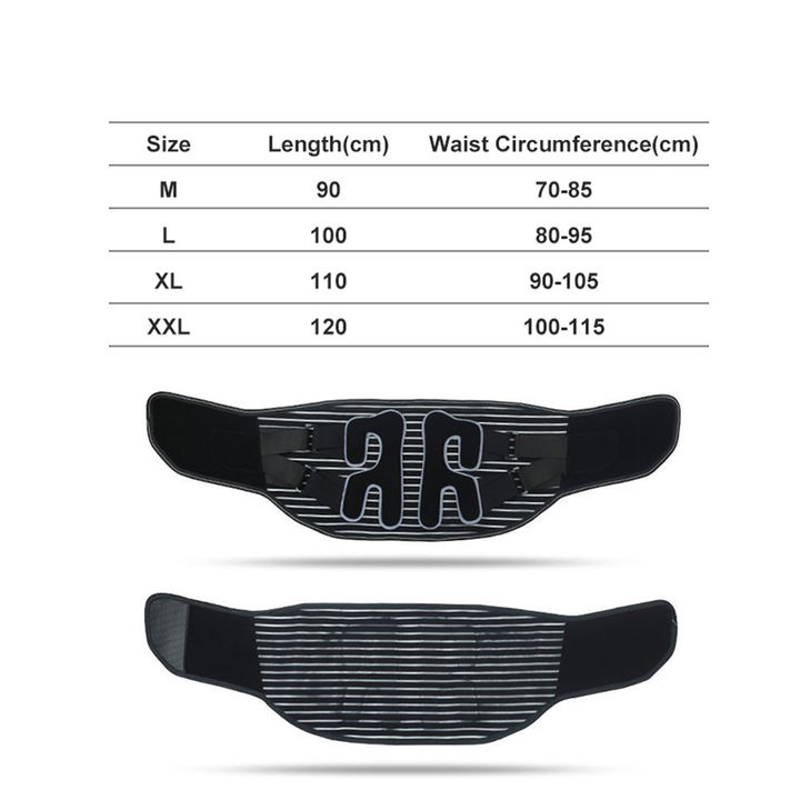 Summer men's and women's fish silk breathable R-shaped cartilage waist protection belt Competitive Manufacturing Pricing