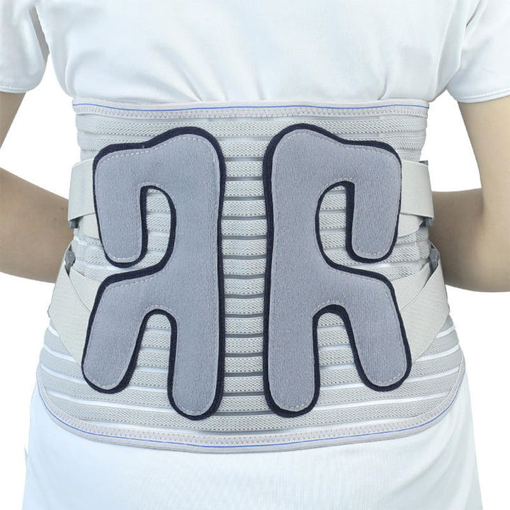 Summer men's and women's fish silk breathable R-shaped cartilage waist protection belt Competitive Manufacturing Pricing