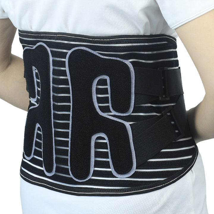 Summer men's and women's fish silk breathable R-shaped cartilage waist protection belt Competitive Manufacturing Pricing