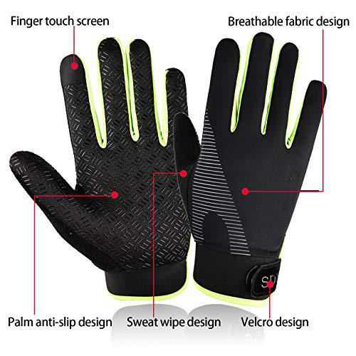 Summer sunscreen gloves Cycling ice silk Breathable thin outdoor sports fishing non-slip touch screen gloves Wholesale Factory Customization