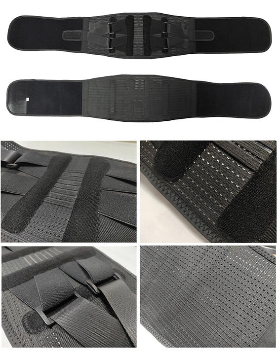 Summer thin Elastic fabric steel belt breathable mesh waist support double pressure men's and women's sports waist support Industrial Wholesale Pricing Wholesale