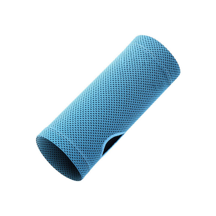 Sunscreen ice silk gloves sweat absorption breathable thin wrist brace sports cycling running half finger Wrist protection Supplier Wholesale