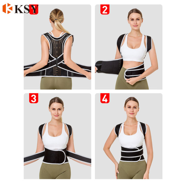 Super Posture Corrector steel plate Back Posture Brace Support Adjustable Back support Rapid Production Solutions Processing