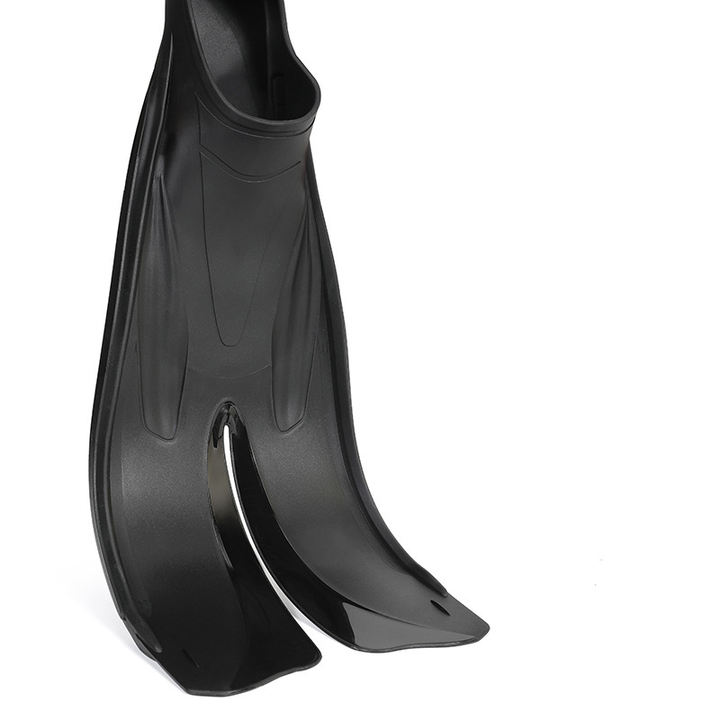 Swimming Pro flippers forked transparent Pro frog shoes Male freestyle diving snorkeling training Swimming equipment Adult Rapid Production Solutions Manufacturer