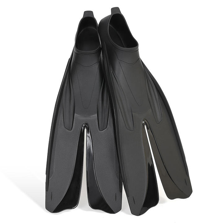 Swimming Pro flippers forked transparent Pro frog shoes Male freestyle diving snorkeling training Swimming equipment Adult Rapid Production Solutions Manufacturer