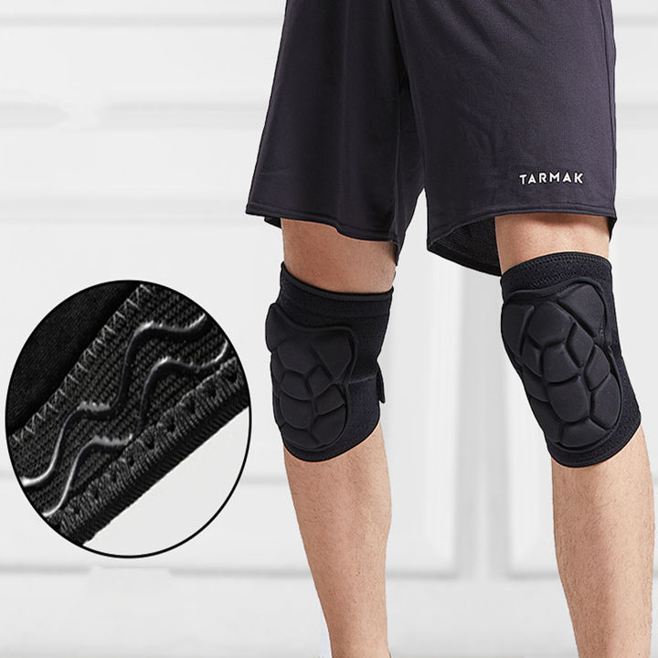 Thick Sponge Knee Pads High Elastic Anti-Slip Collision Avoidance Knee Support Guard Sleeves for Basketball Dance Running