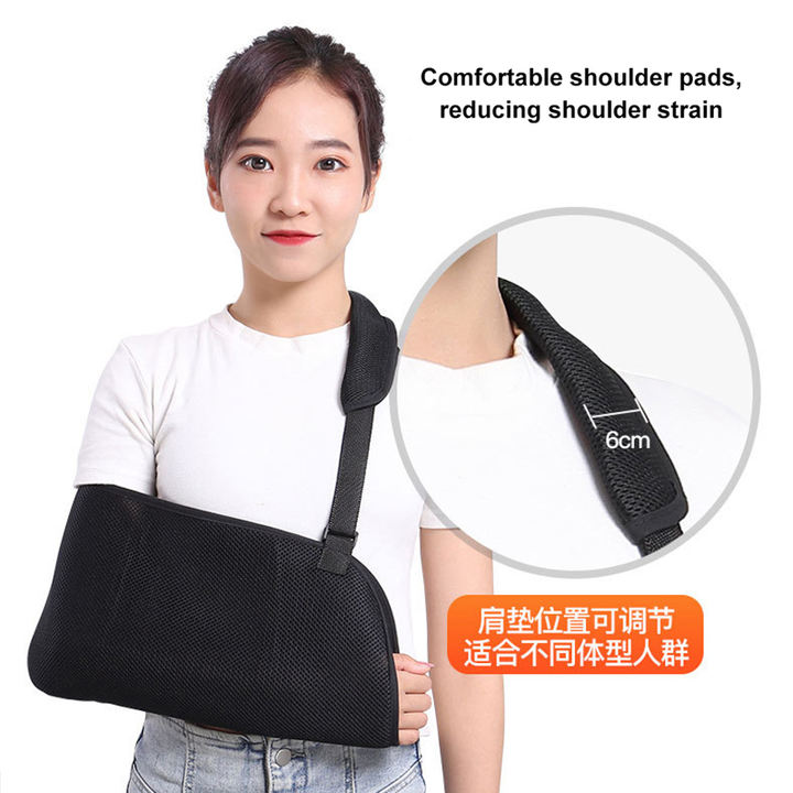 Thickened let-proof forearm sling Wrist fracture and dislocation fixation strap Arm breathable brace