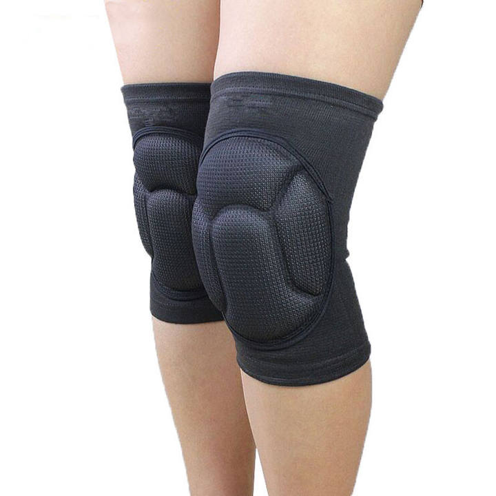 Thickening Sports Knee Pads Elastic Knee Pads Support Fitness Gear Basketball Volleyball Brace Protector Non-Slip Knee Pads Factory Wholesale