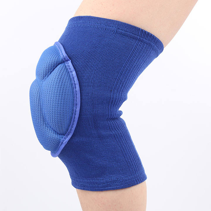 Thickening Sports Knee Pads Elastic Knee Pads Support Fitness Gear Basketball Volleyball Brace Protector Non-Slip Knee Pads Factory Wholesale