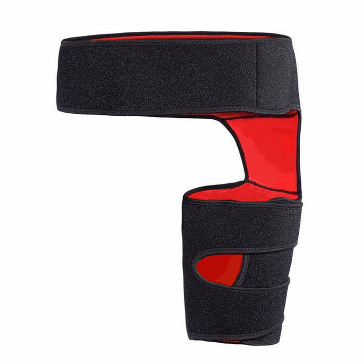 Thigh Protection Fitness leg guard Groin strap anti-muscle strain Hip strap Weight lifting thigh protection sports brace