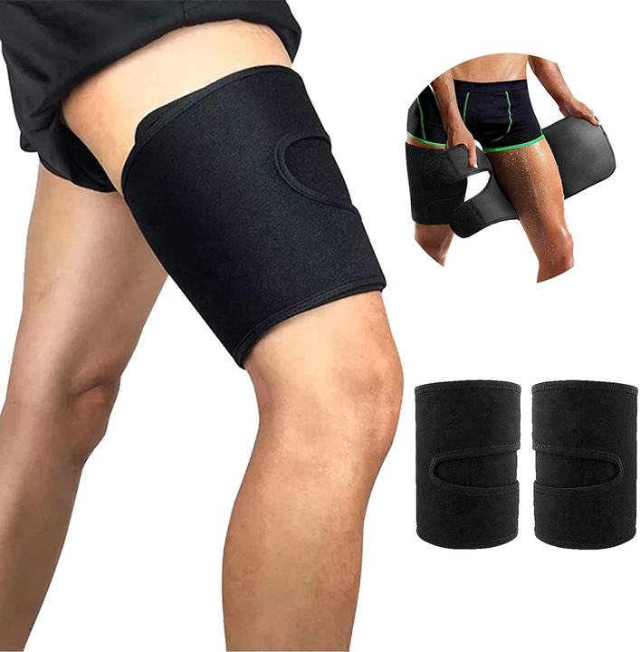 Thigh Trimmers Sauna Sweat Bands Wraps Leg Trimmers Sleeves for Women Weight Loss