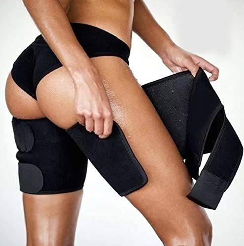 Thigh Trimmers Sauna Sweat Bands Wraps Leg Trimmers Sleeves for Women Weight Loss