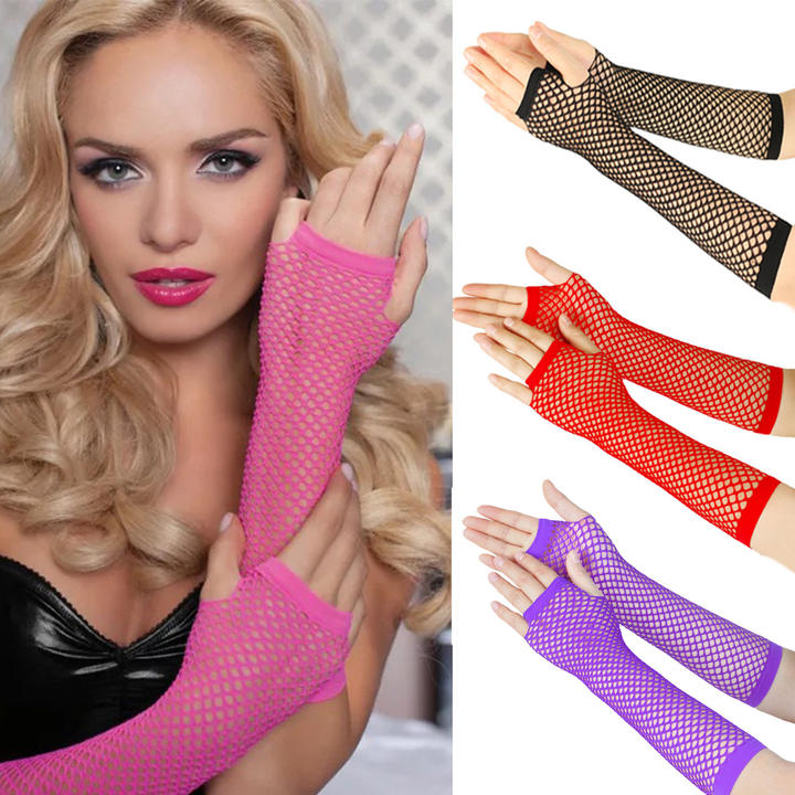 Thin Long Sleeve Cycling Gloves Driving Sunscreen Sleeves fishnet party gloves Customized Manufacturing