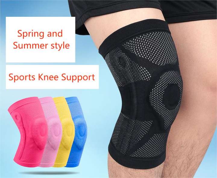Thin breathable sports knee brace compression anti-collision outdoor basketball football mountaineering fitness brace Global Wholesale Market Operations