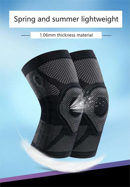 Thin breathable sports knee brace compression anti-collision outdoor basketball football mountaineering fitness brace Global Wholesale Market Operations