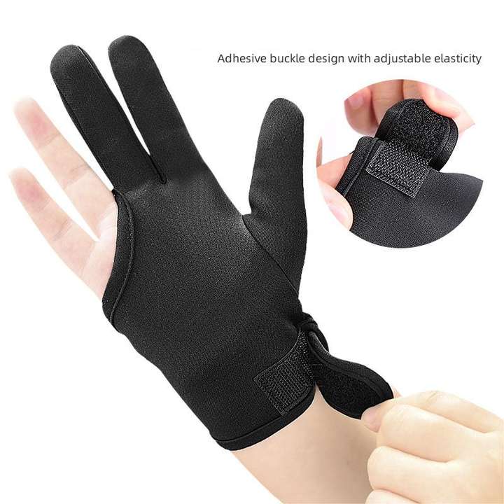 Three-finger binding hair gloves Salon perm cleats Curling iron Insulation gloves B2B Manufacturing