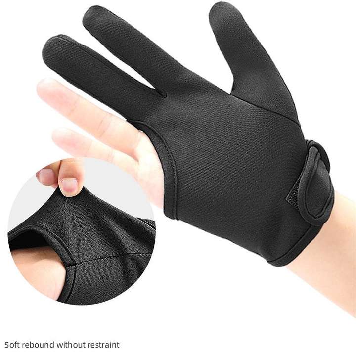 Three-finger binding hair gloves Salon perm cleats Curling iron Insulation gloves B2B Manufacturing