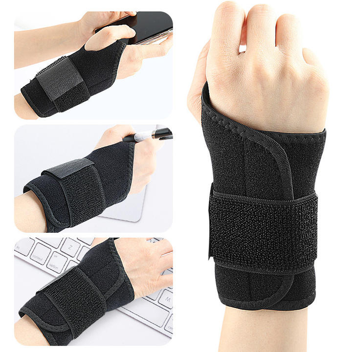 Thumb pressure wrist brace adjustable strap fixed fitness sports hand brace Export-Oriented Factory Custom Solutions