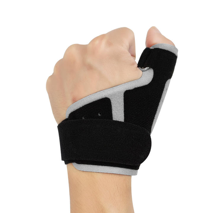Thumb wrist protection finger sleeve strap pressure aluminum strip support big finger wrist protection Custom Manufacturing