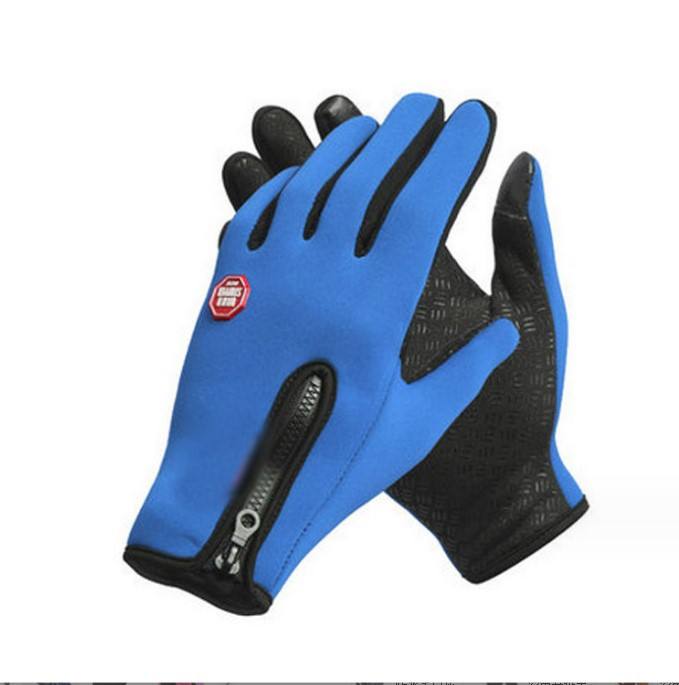 Touch screen cycling gloves for men windproof warm fishing hiking gloves touch and splash proof outdoor gloves Private Label Manufacturing