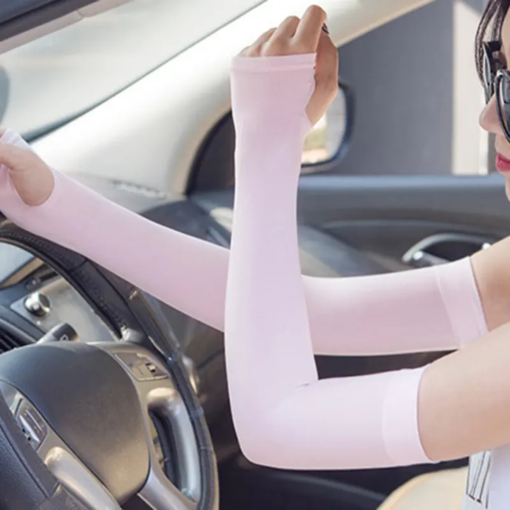 Unisex Cooling Arm Sleeves Cover Sports Running UV Sun Protection Outdoor Men Fishing Cycling Sleeves B2B Factory Pricing Supplier