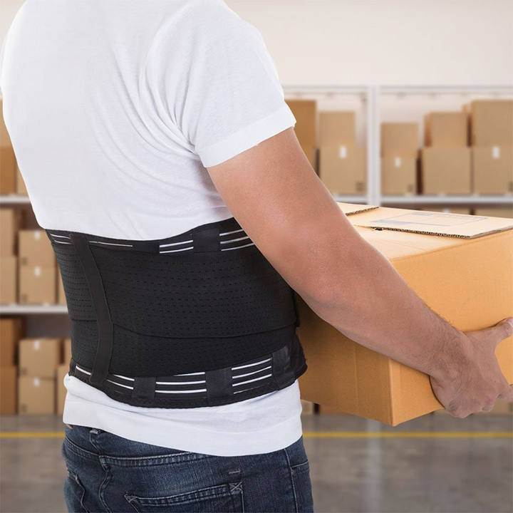Universal Back Straightening Compression Lumbar Abdominal Supports Work Waist Protector Guard Lower Back Support Belt Rapid Production Solutions Manufacturer