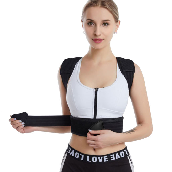 Upper back support brace belt straightener posture corrector belt shoulder body Posture corrector de postura