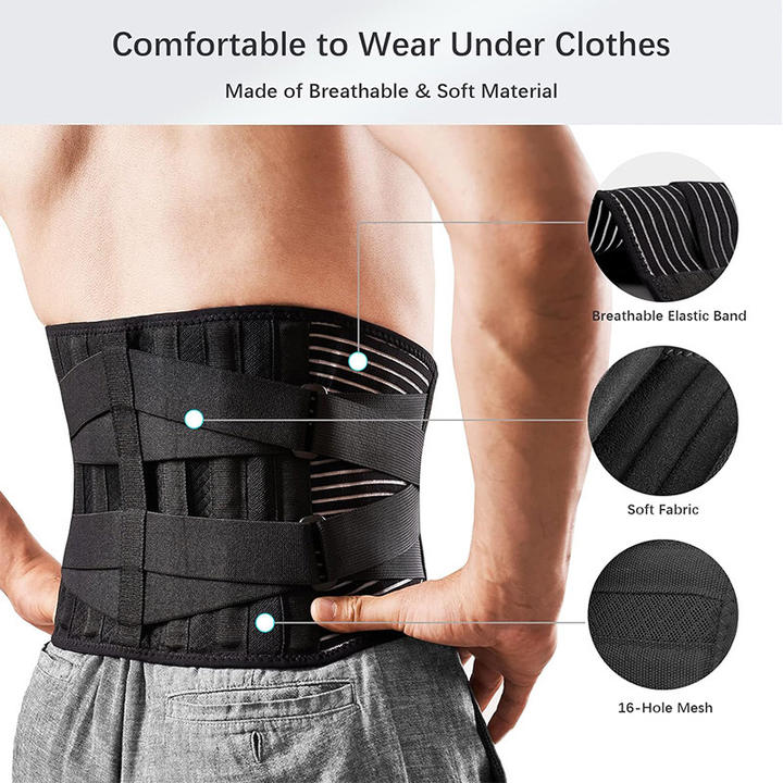 Waist Belt Protection for summer breathable exercise Waist belt Fitness dual compression waist support belt for men and women