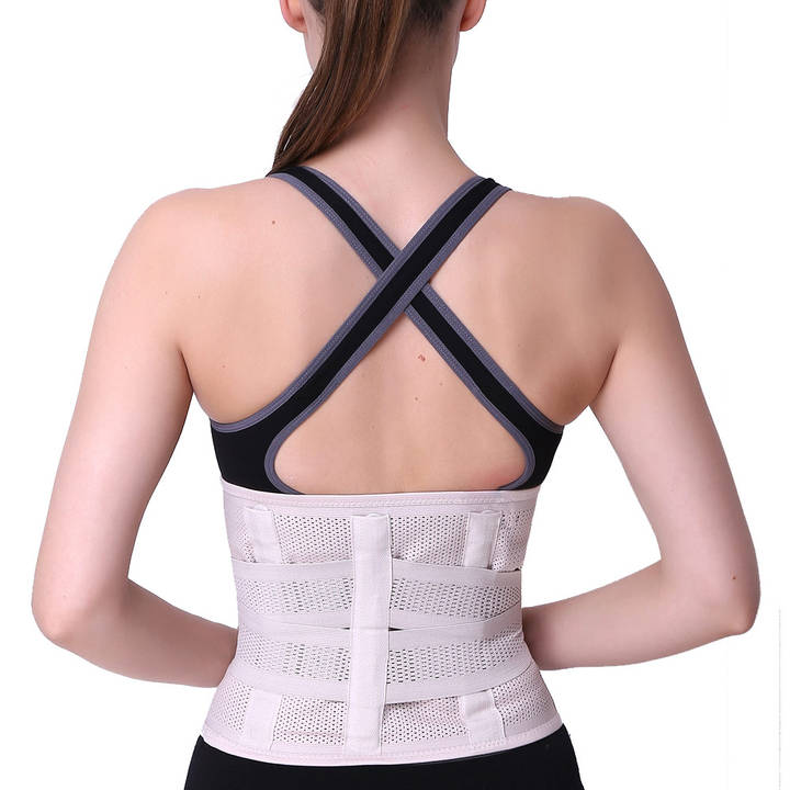 Waist Protect Body Shaping Slimming Belt Breathable Waist Brace Lumbar Back Support Belt For Fitness Sports Protection